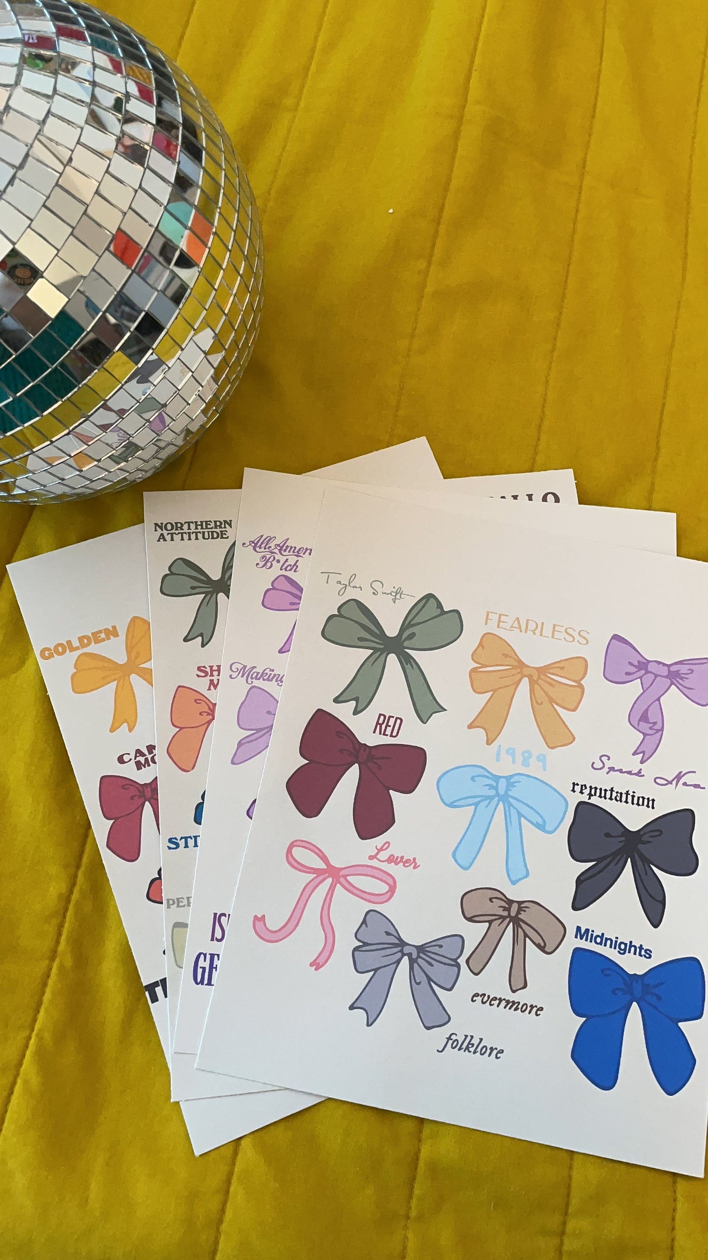Albums As Bows Print Collection