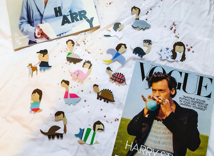 H Era Dinosaur Stickers