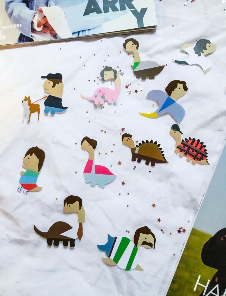 H Era Dinosaur Stickers