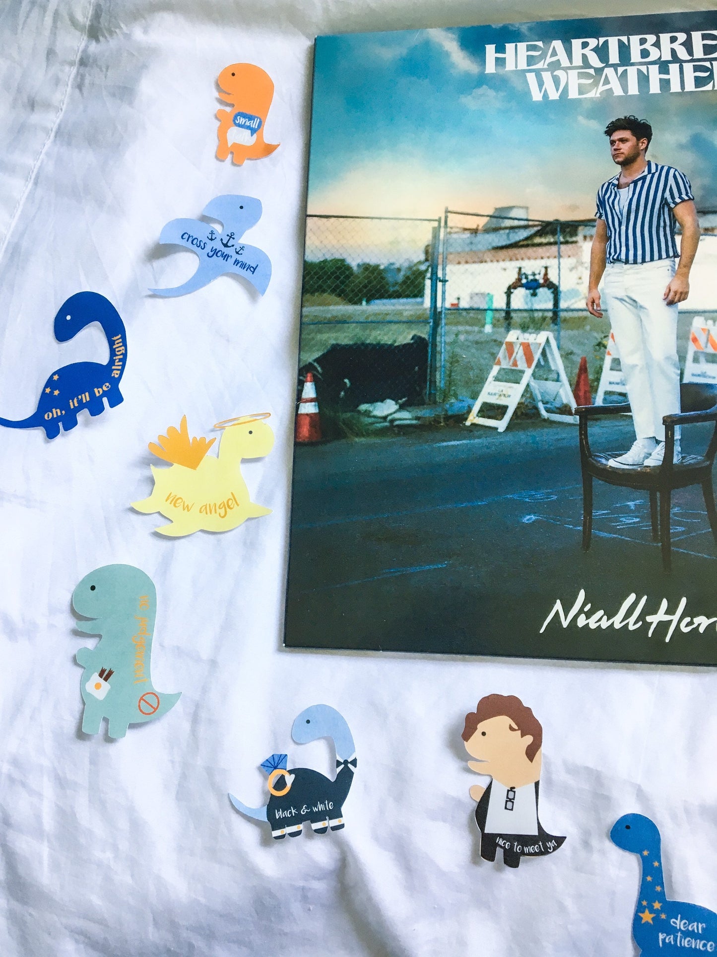 Heartbreak Weather Dinosaur Stickers