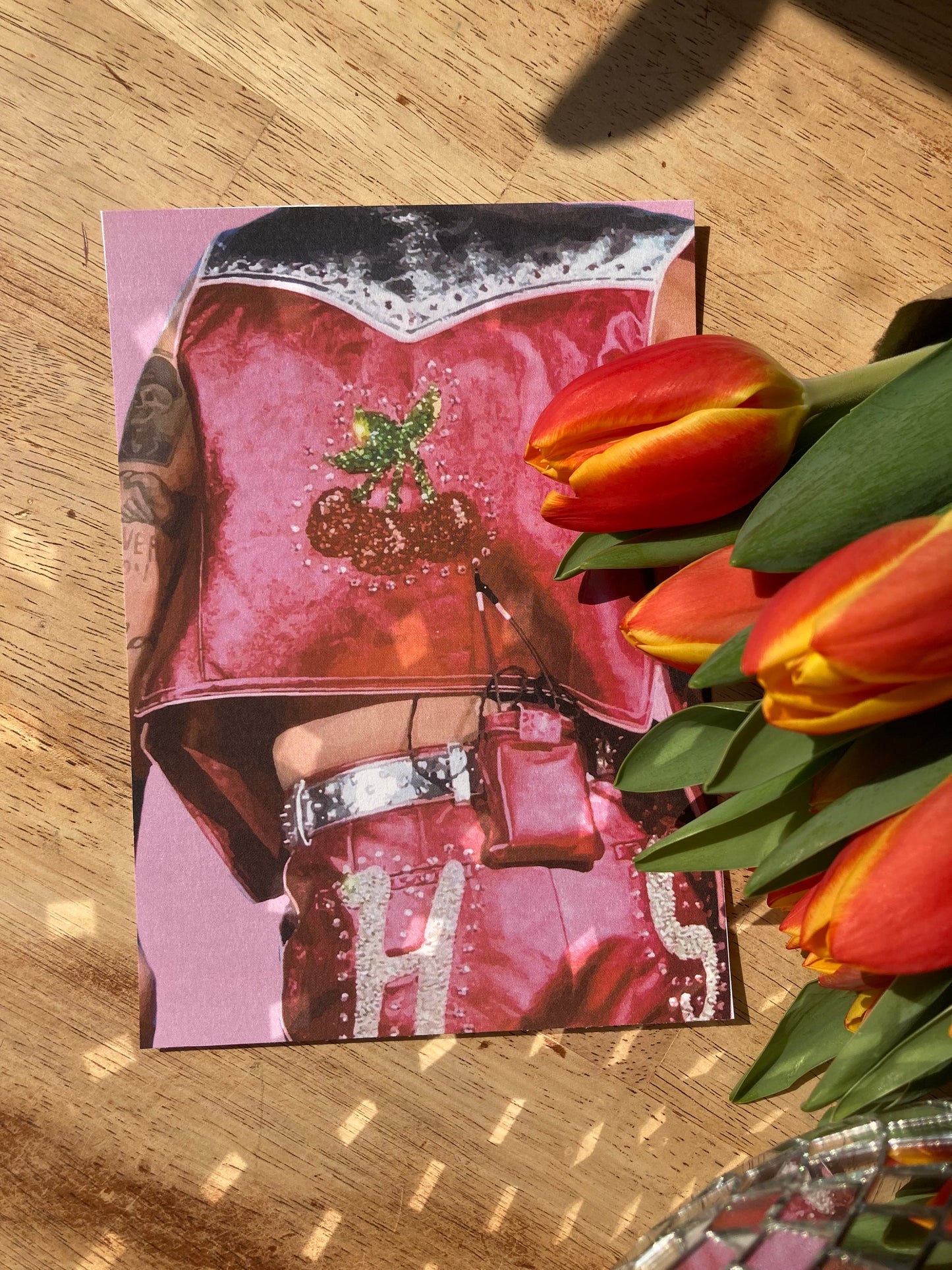 H Cherry + Rainbow Lover Print Set