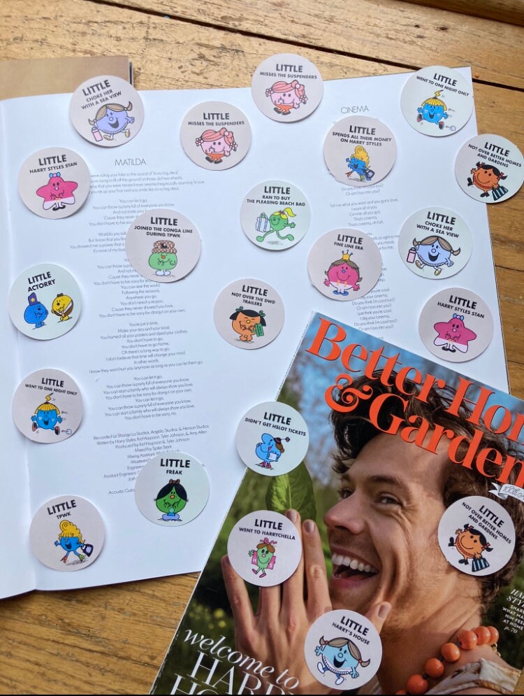 Little Harry Stickers