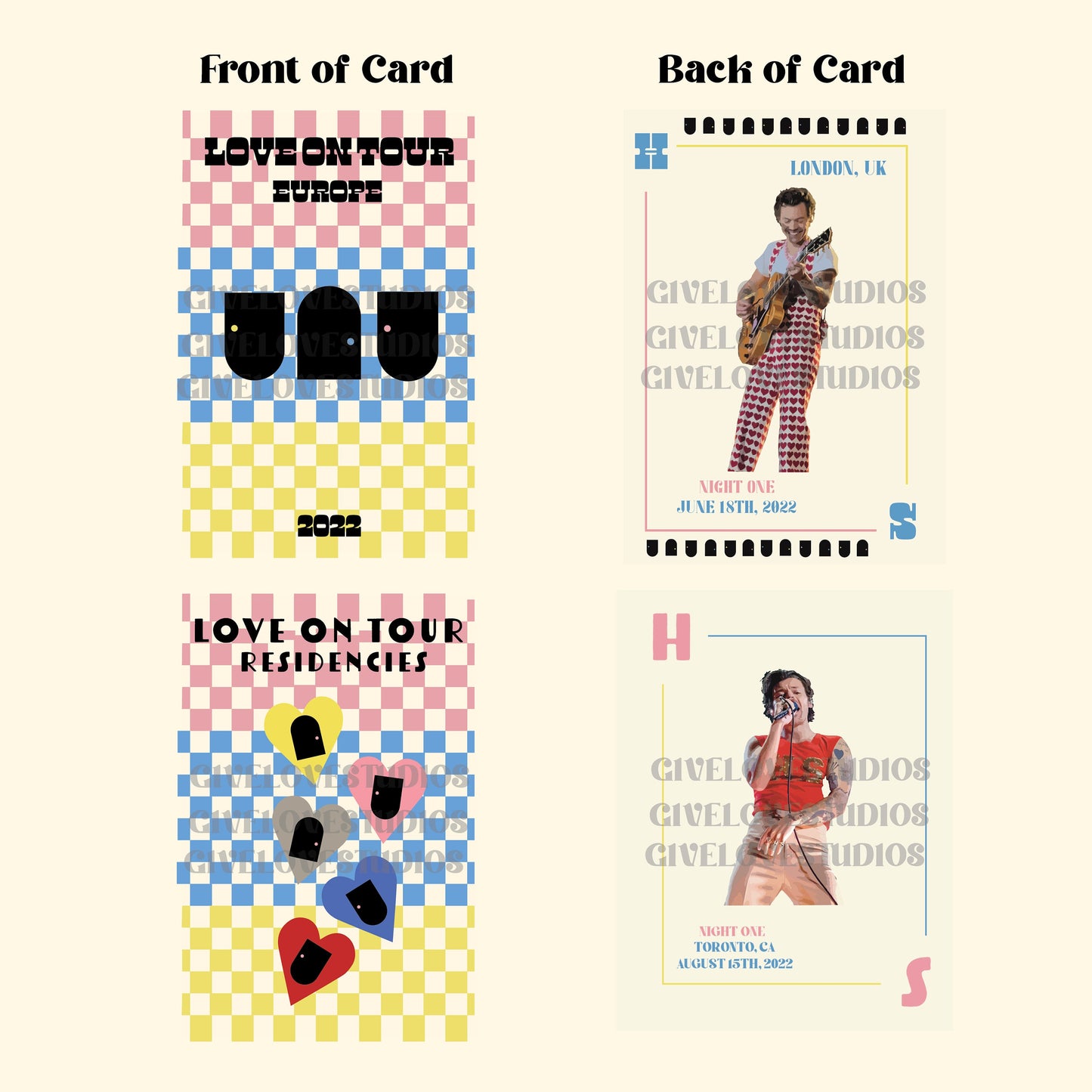 Love on Tour Trading Cards and Dictionary Preorder