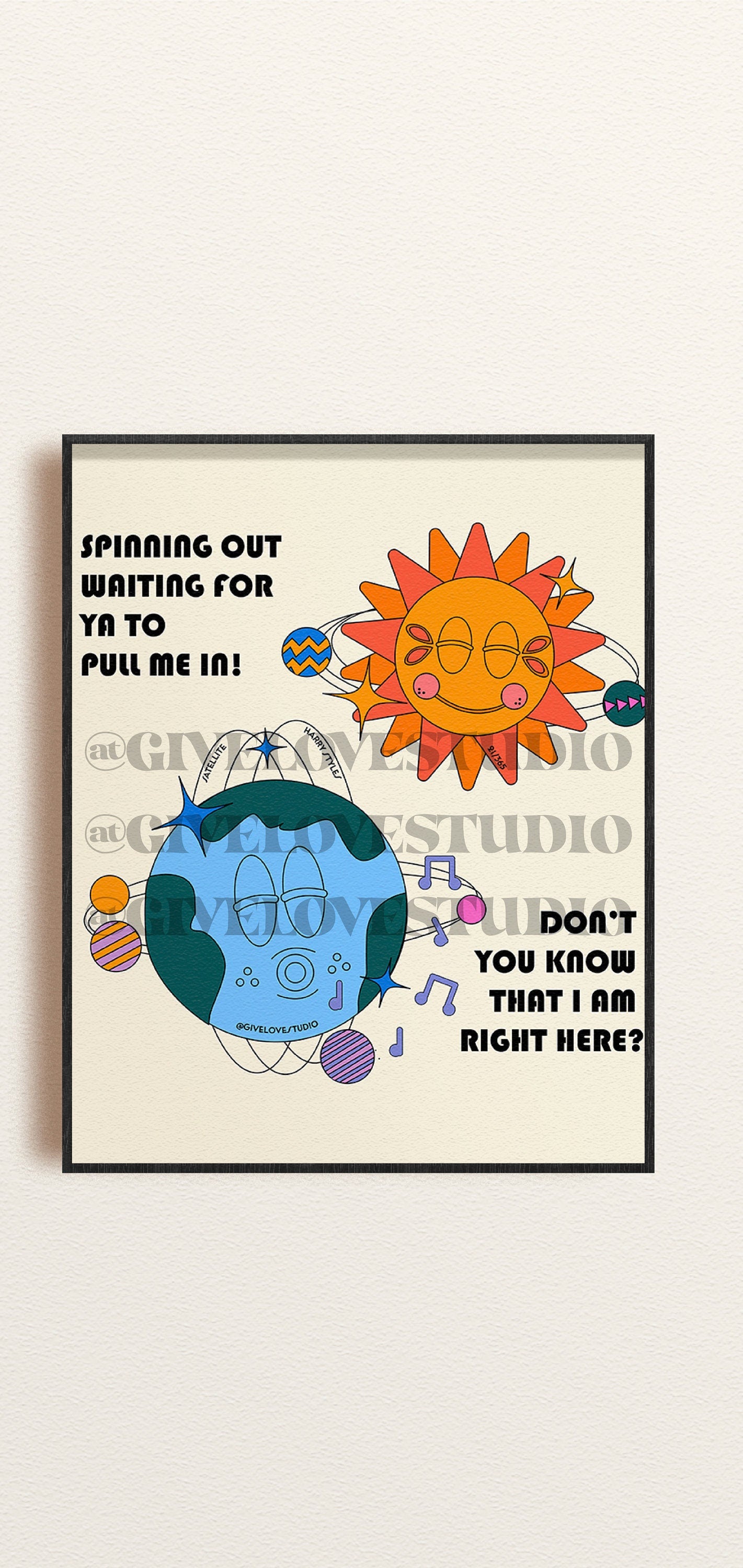 One Design A Day Digital Download 5x7 Inch Print