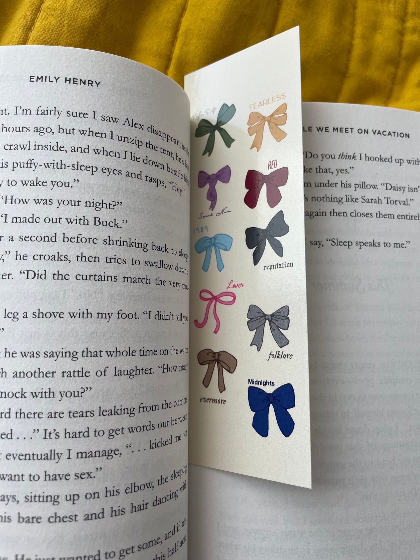 Eras Bow Bookmark