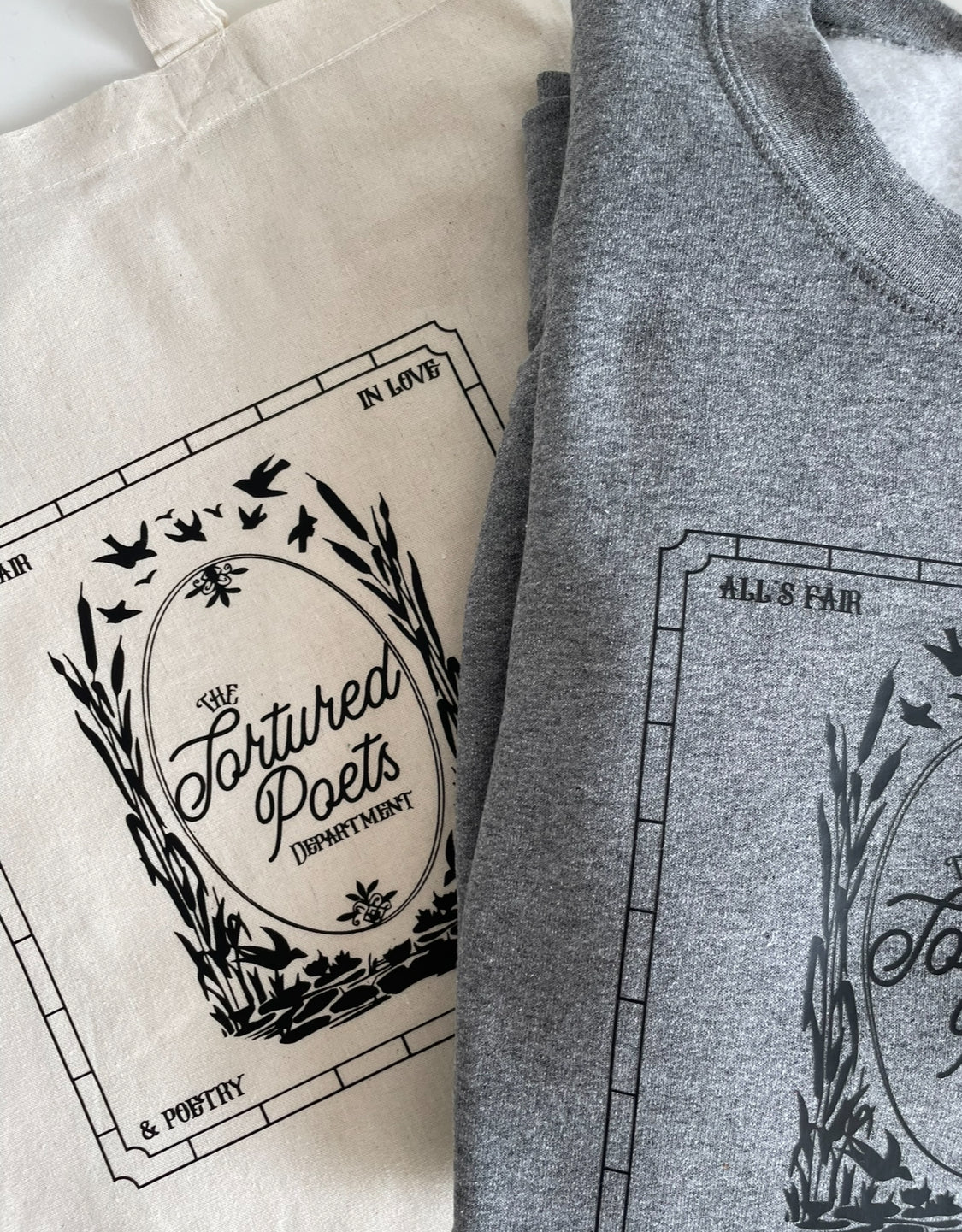 The TPD Book Crewneck & Tote Bag