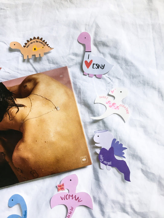HS1 Album Dinosaur Stickers