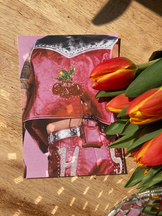 H Cherry + Rainbow Lover Print Set